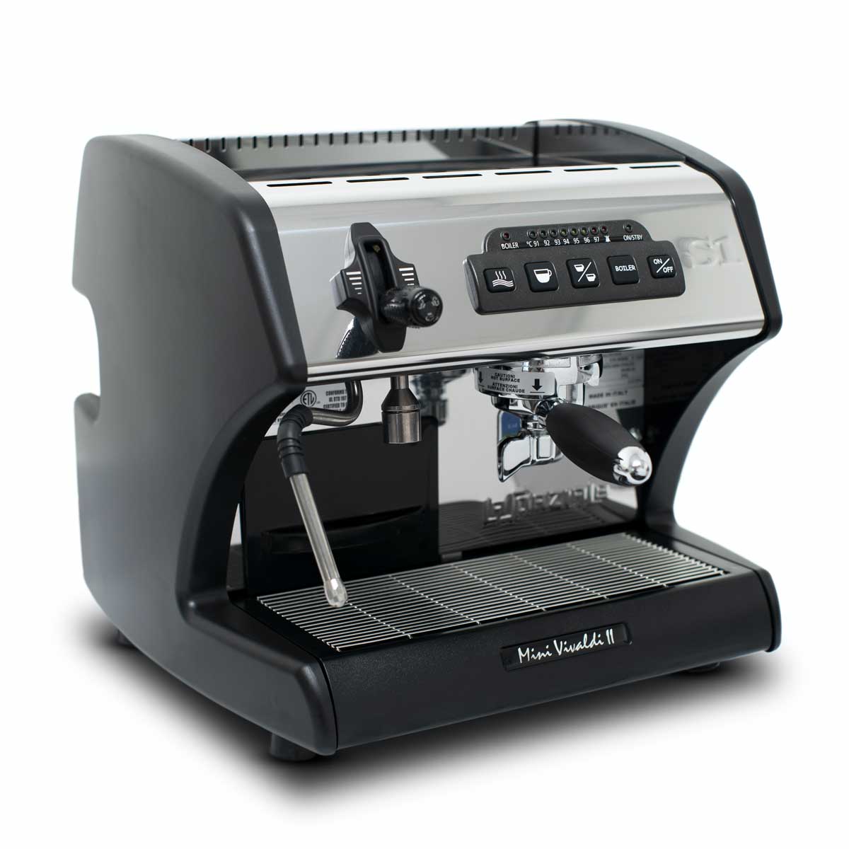 La Spaziale Mini Vivaldi II Espresso Machine - Professional Home Coffee Maker with PID Temperature Control | Perfect for Coffee Shops, Home Baristas & Office Break Rooms