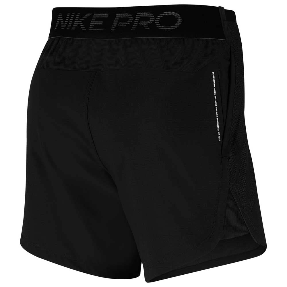 Nike Men's Pro NPC Training Shorts - Breathable Polyester/Spandex Blend, Black, X-Large - Perfect for Gym Workouts, Running & Basketball