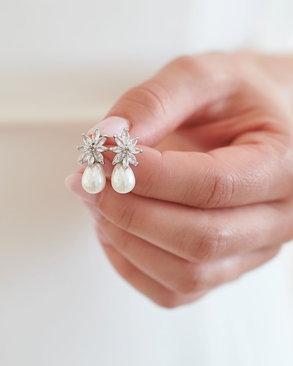 Elsie Freshwater Pearl Drop Earrings for Women - Elegant Dangle Pearl Jewelry Gift for Wedding, Party & Special Occasions