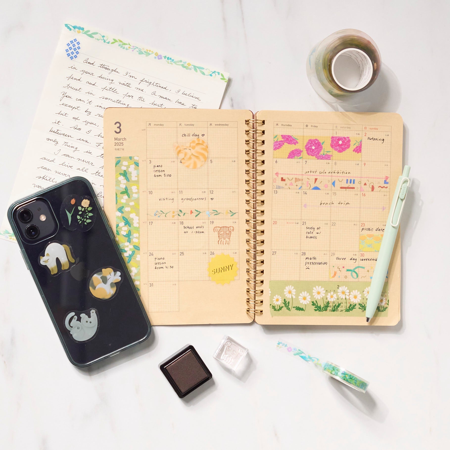 KING JIM 4th Edition SODA Decoration Masking Tape - Creative DIY Scrapbooking, Washi Tape for Journaling, Gift Wrapping & Home Decor