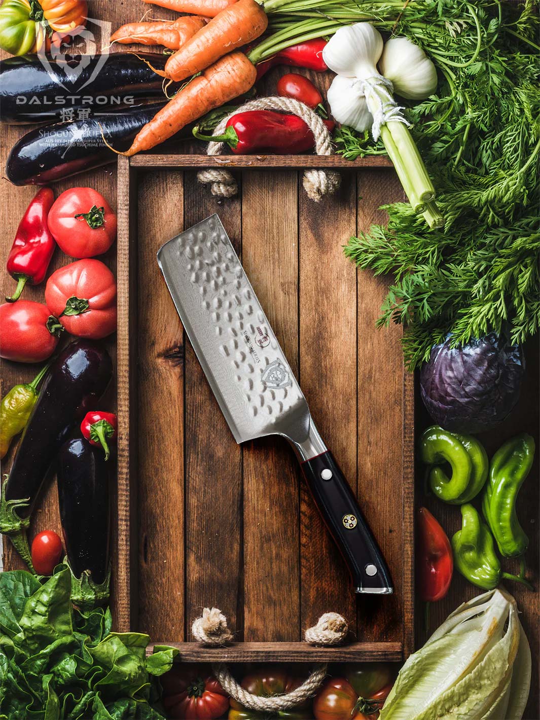 Premium Nakiri Vegetable Knife 6