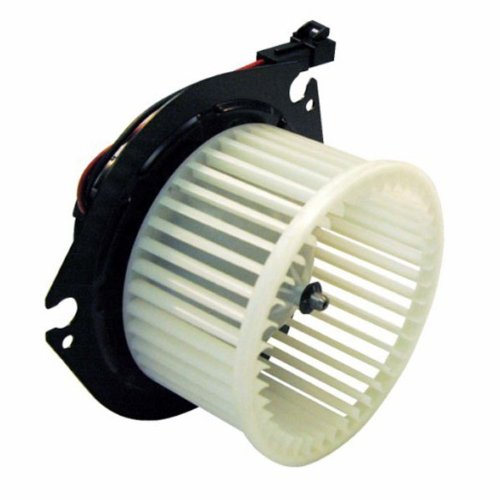 Compatible with 95-99 Oldsmobile Aurora Riviera Front Heater AC Condenser Blower Motor with Fan Cage - Replacement Part for HVAC System Repair & Car Cooling Maintenance