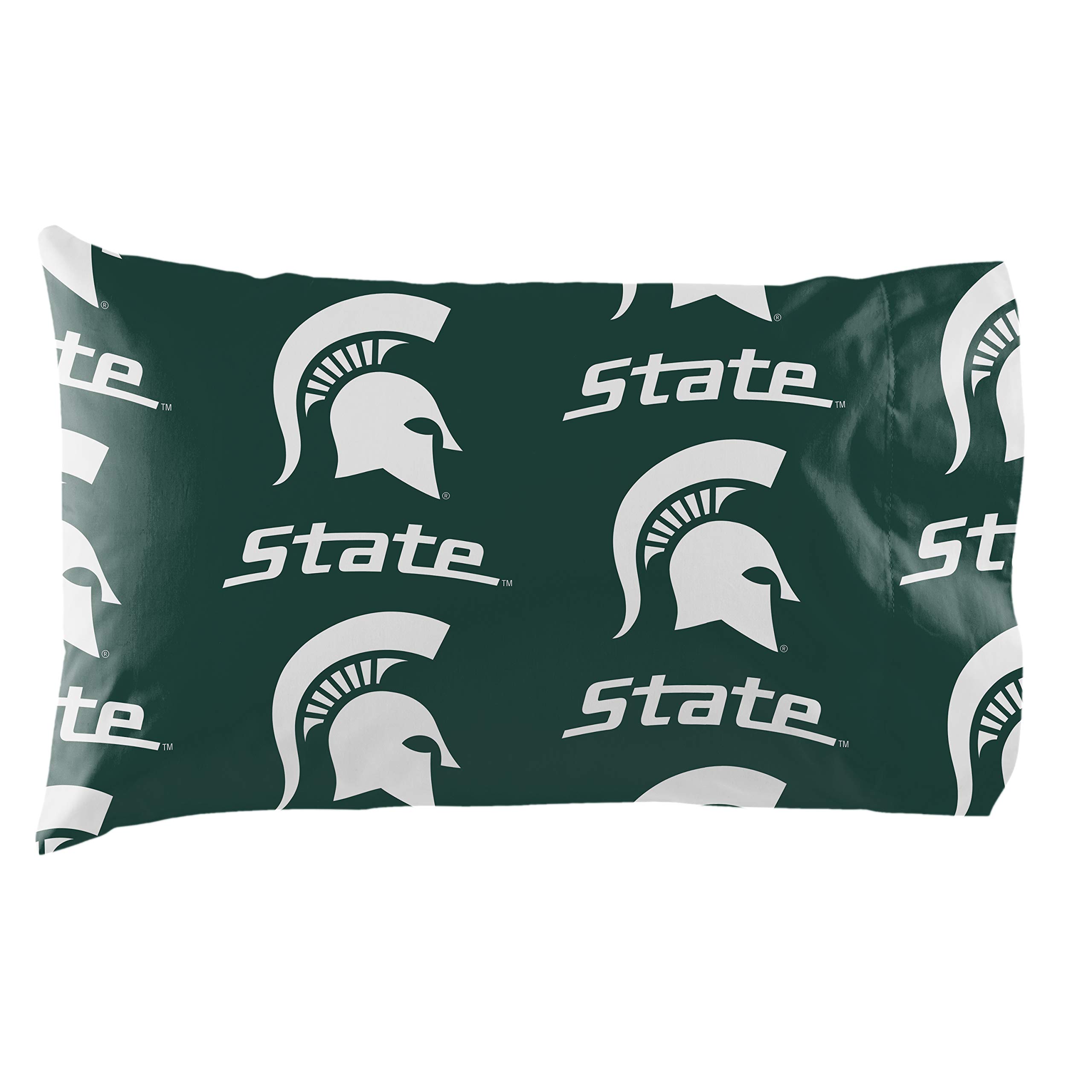 Northwest NCAA Unisex Adult 3-Piece Bed in a Bag Set - Comforter, Sheet & Pillowcase - Perfect for Dorm Rooms, College Students & Sports Fans