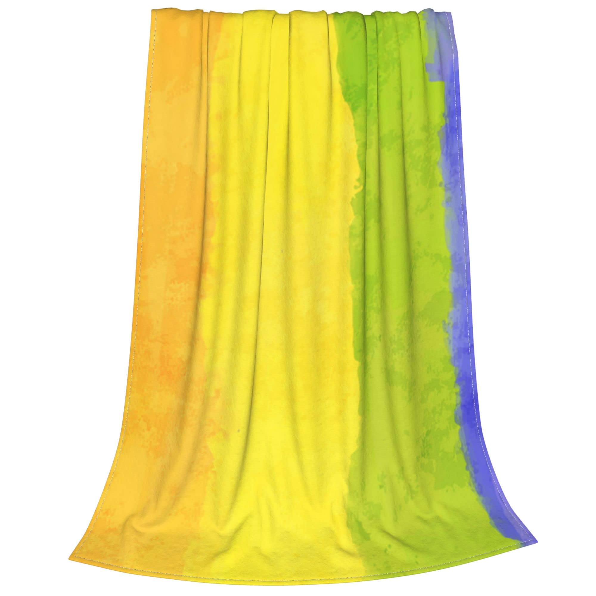 Soft & Warm Fleece Blankets for Couch, Sofa & Bed - All-Season Cozy Throw Blankets for Women & Men | Summer Cooling Fuzzy Blanket with LGBT Pride Flag Design | Perfect for Lounging, Netflix Nights & Gift Giving