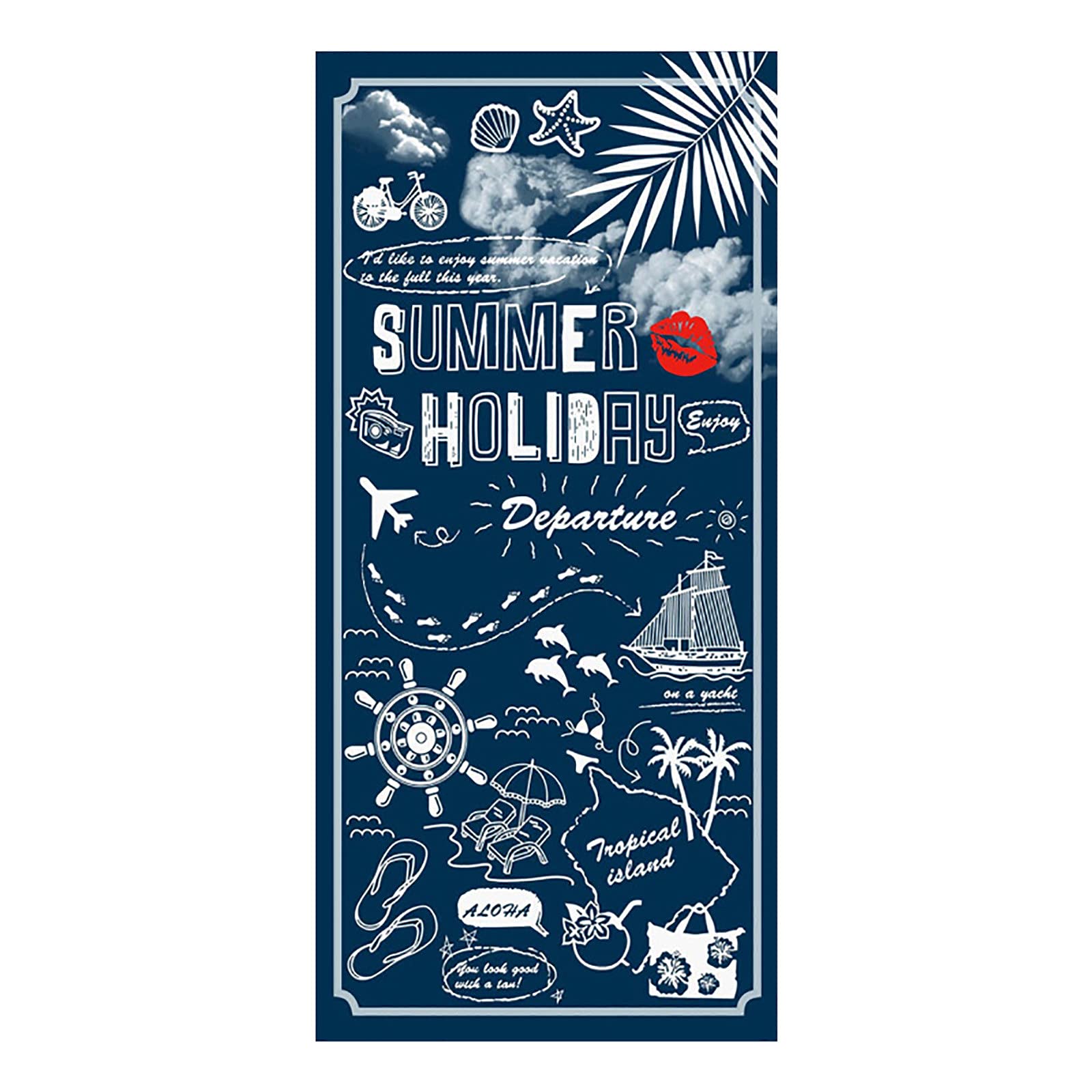 Premium Microfiber Pineapple Beach Towel - Ultra Absorbent, Quick Dry & Sand-Free - Tropical Bikini Towel for Women & Adults - Perfect for Pool, Swimming & Hawaii Seaside Vacations