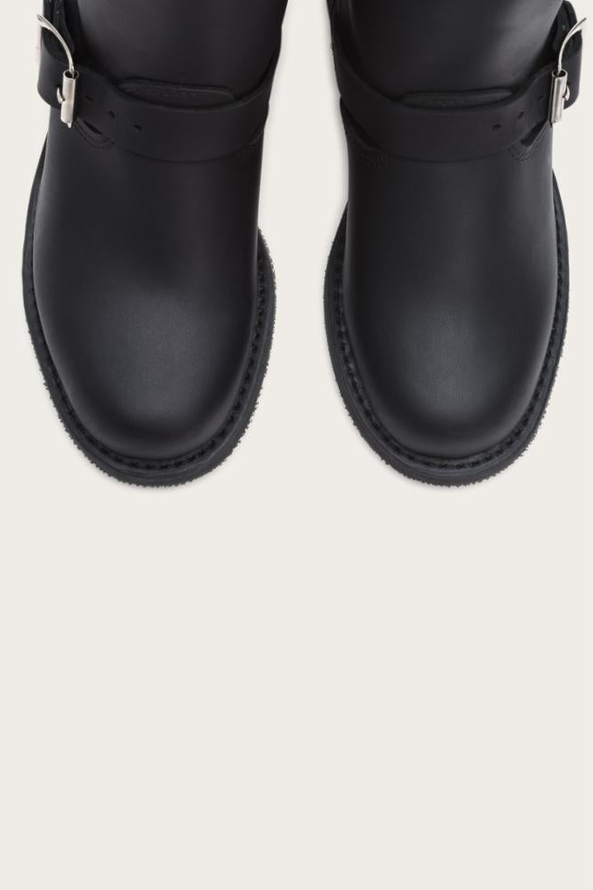 Frye Women's 77500 Black Leather Riding Boots - Stylish & Comfortable for Everyday Wear, Horseback Riding & Fall Fashion