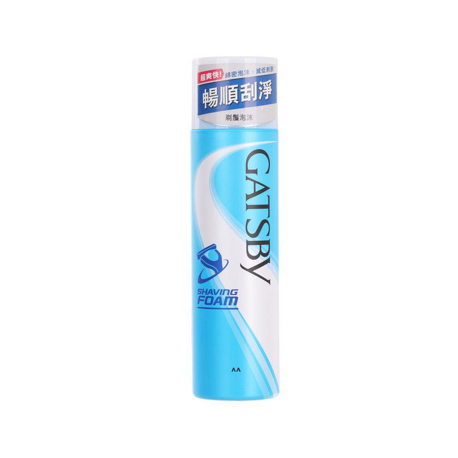 GATSBY Shaving Foam for Men - 190g | Cooling & Smooth Shave | Perfect for Daily Grooming & Travel