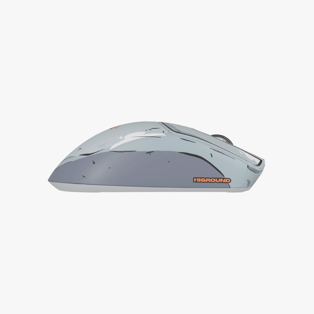 Higround Yuma Wireless Mouse - Ergonomic Bluetooth Mouse with Silent Click, Rechargeable Battery for Laptop, PC, Mac - Perfect for Office, Gaming, and Travel Use
