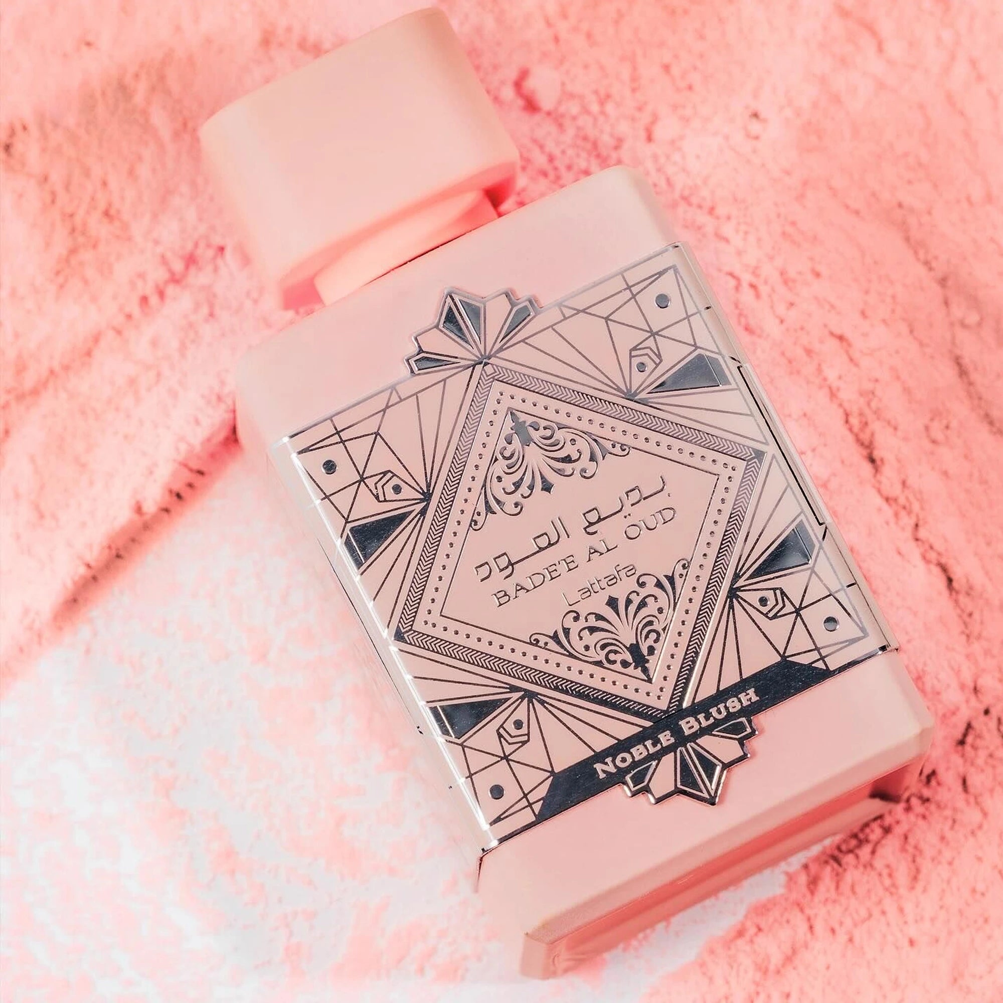 Bade'e Al Oud Noble Blush 3.4 oz Eau de Parfum for Women - Luxurious Floral Scent for Evening Events & Special Occasions