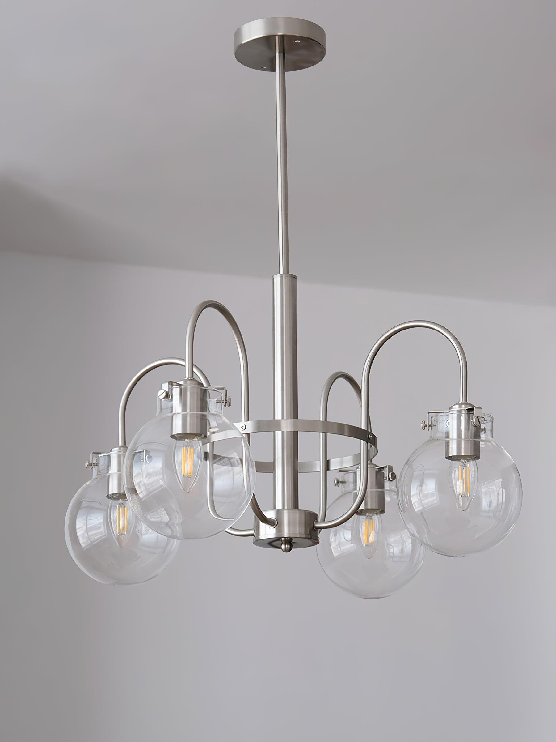 Elegant Hansford Crystal Chandelier - Modern Luxury Ceiling Light Fixture for Dining Room, Living Room & Bedroom Decor | Perfect for Home, Wedding & Restaurant Lighting