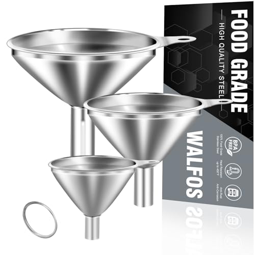 3pcs funnel 7.5+5.5+4.5 cm