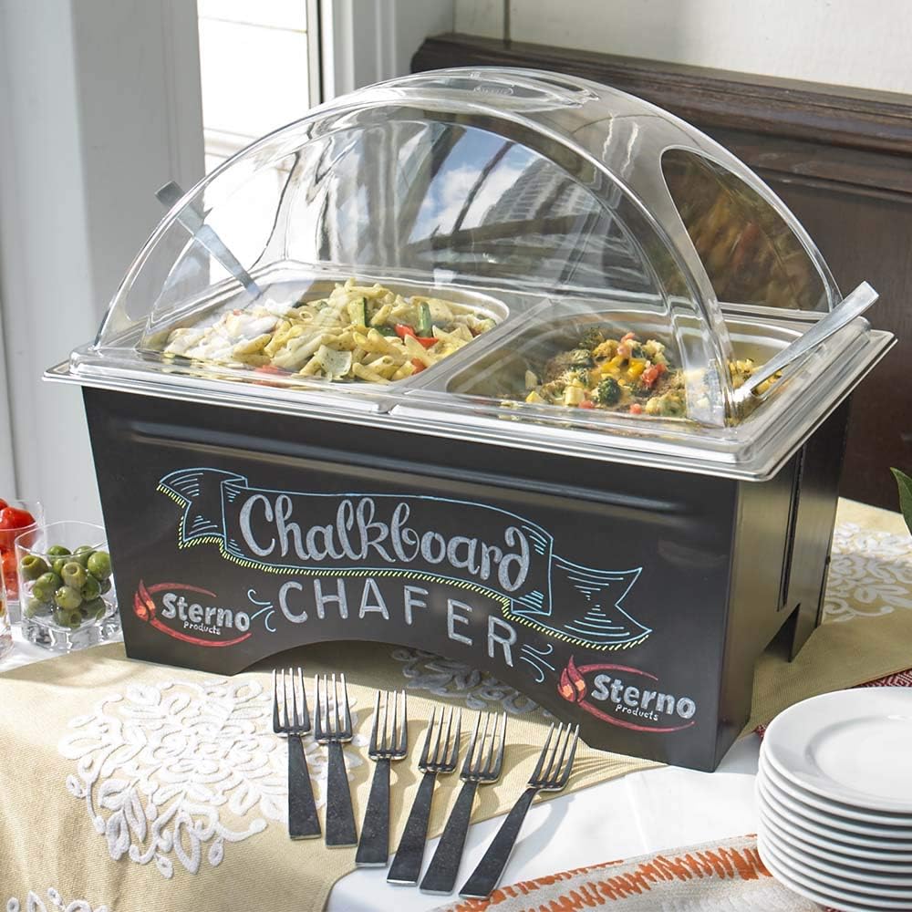 Heat-Resistant ClearDome Chafing Dish Lid - 3 Pack for Food Warming & Buffets