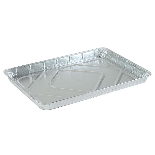 Disposable Aluminum Foil Cookie Baking Sheets - 10 Pack Non-Stick Pans for Cookies, Brownies & Pastries - Perfect for Holiday Baking, Party Treats & Home Kitchen Use