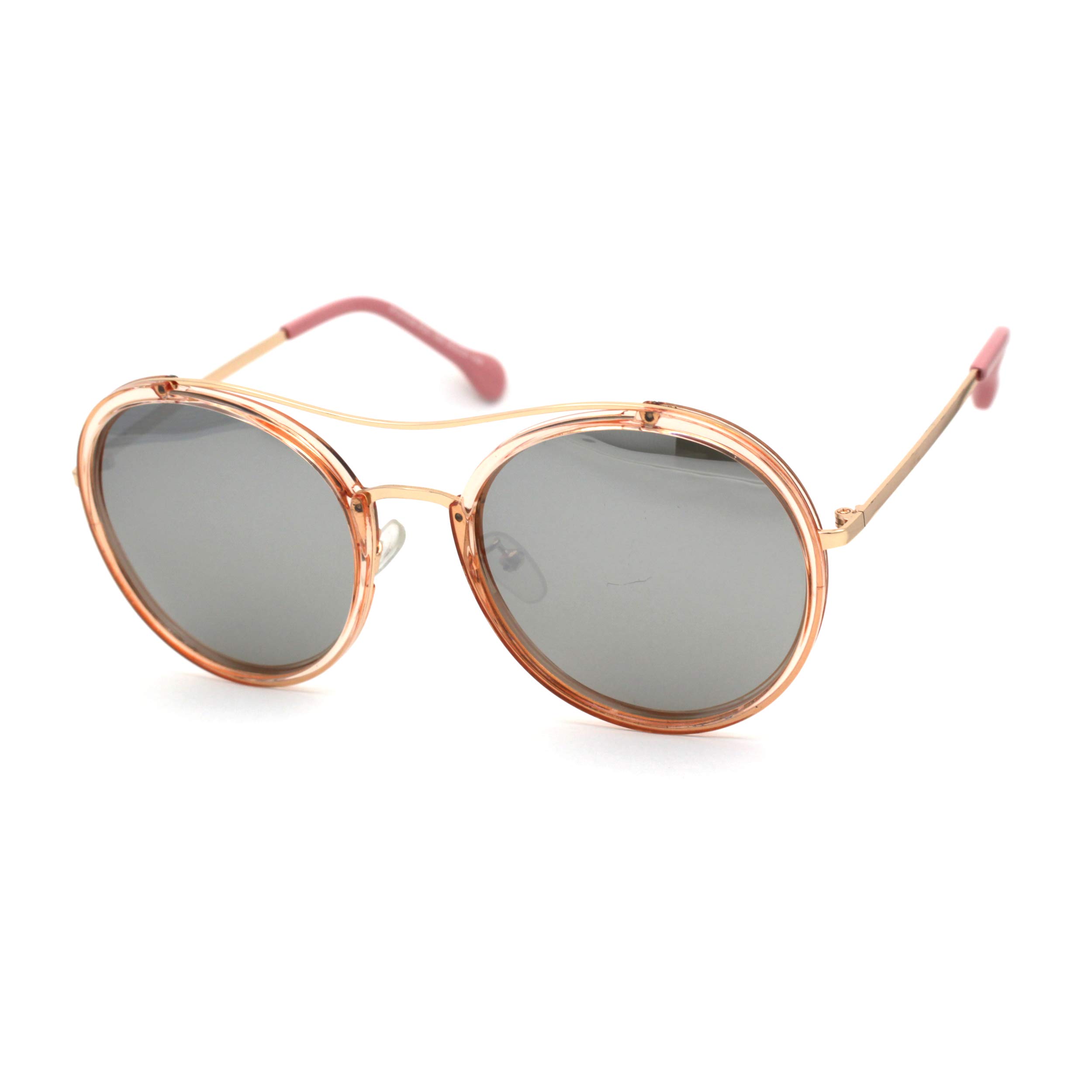 Women's Classic Round Polarized Lens Racing Sunglasses - UV Protection for Driving, Running & Outdoor Sports