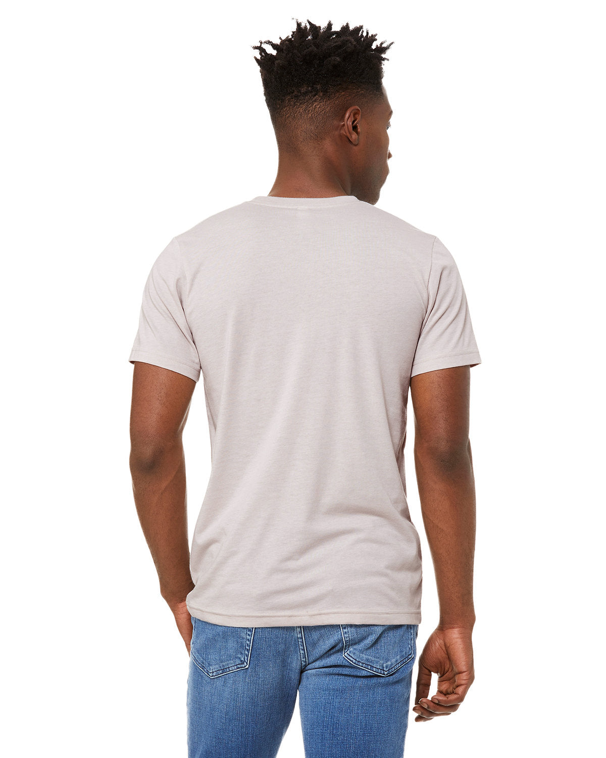 Bella + Canvas 3001CVC Unisex Heather CVC Crew Neck T-Shirt - Soft Cotton Blend Tee for Men & Women - Perfect for Casual Wear, Screen Printing & Everyday Comfort