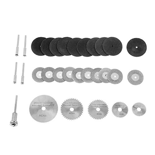 FTVOGUE 30pcs Rotary Cutting Wheel Set - Electric Grinder Tool Kit with Diamond Cutting Wheels & Mini Saw Blades for DIY, Woodworking, Metal & Tile Cutting - Perfect for Crafting, Home Repair & Professional Use