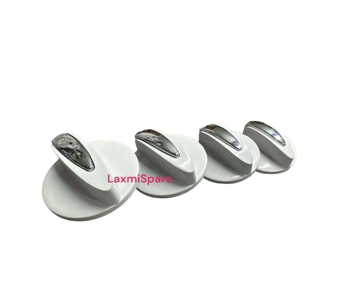 Laxmi Replacement Knob Set for LG Semi-Automatic Washing Machine - 4 Pack | Durable Washing Machine Parts for Easy Repair & Maintenance | Perfect for Home Laundry Room Appliance Upgrades