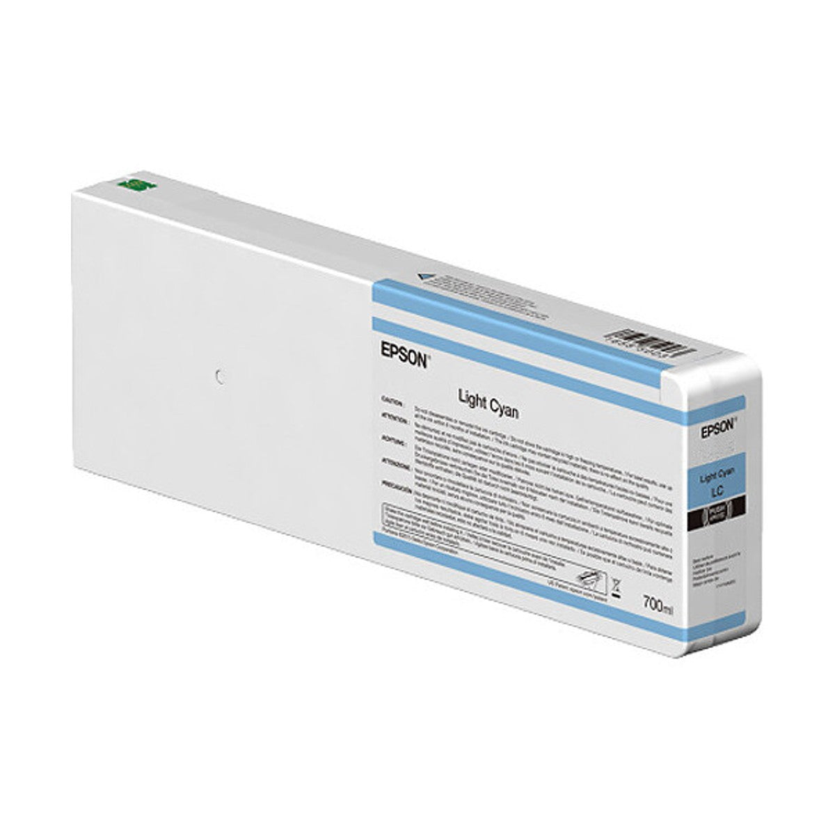 Epson T55K500 P6000 P7000 P8000 P9000 Ultrachrome HD Ink Cartridge - 700ml Light Cyan for Professional Photo Printing & Large Format Graphics