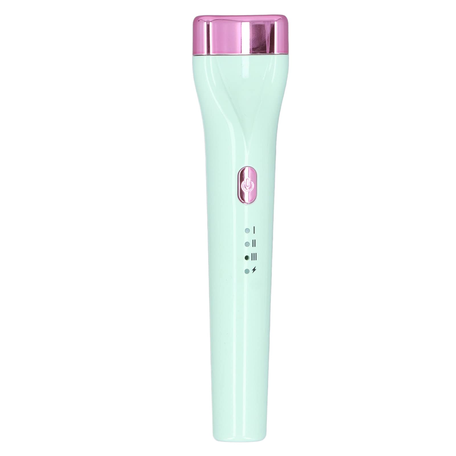 EXCLUZO Rechargeable Heated Electric Eyelash Curler - Curved Design for Perfect Lashes, Green Makeup Tool for Women | Great for Home, Travel & Professional Use