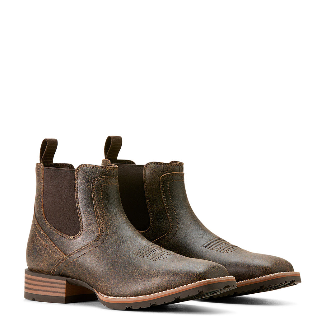 Ariat Men's Hybrid Low Boy Western Boot - Comfortable Cowboy Boots for Work & Casual Wear | Durable Leather Riding Boots for Ranch, Rodeo & Outdoor Activities