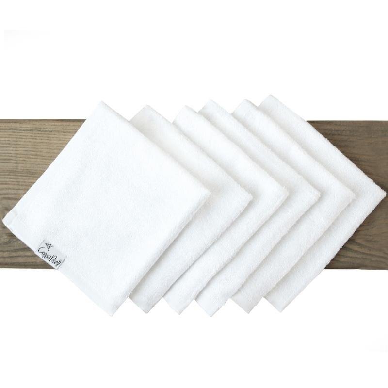 6 Pack Soft and Absorbent Washcloths for Face & Body - Premium Bath Towels for Spa, Gym, and Travel - Gentle Exfoliation & Quick Drying