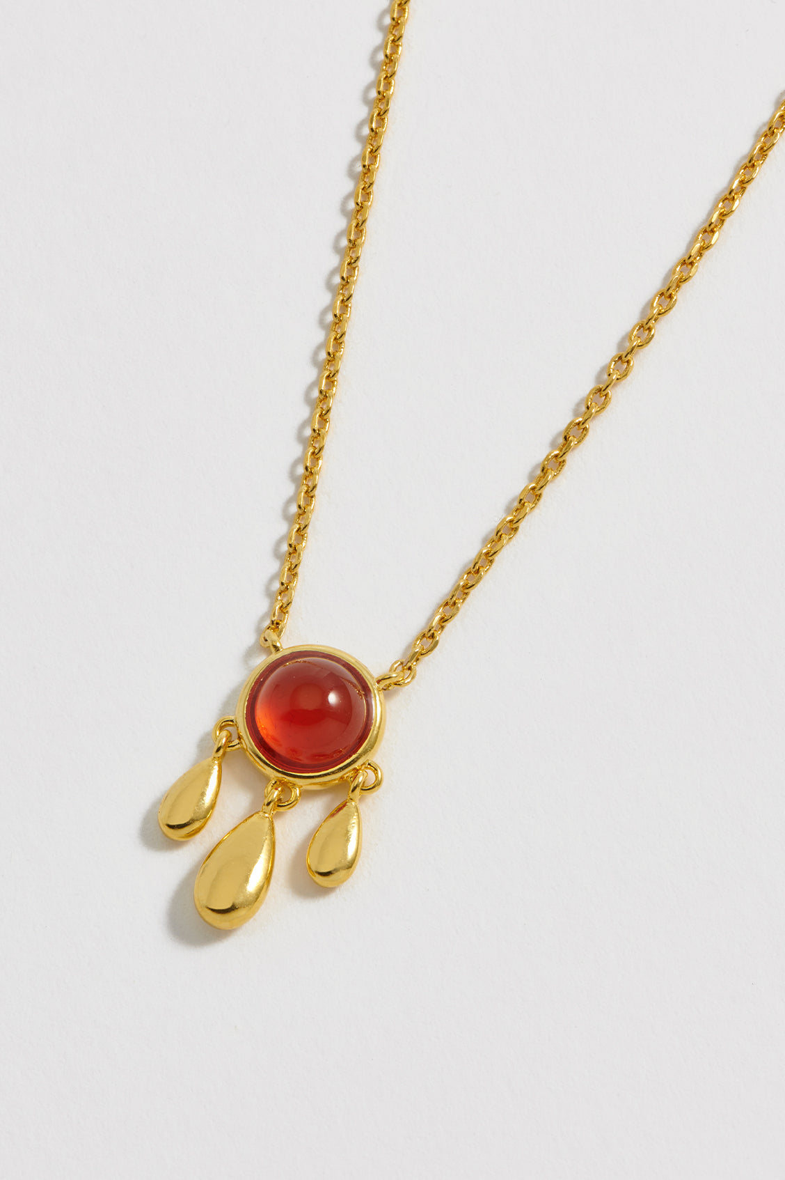Natural Gemstone Droplet Pendant Necklace for Women - Elegant Handmade Jewelry Gift for Birthday, Anniversary & Special Occasions | Perfect for Daily Wear, Date Nights & Formal Events