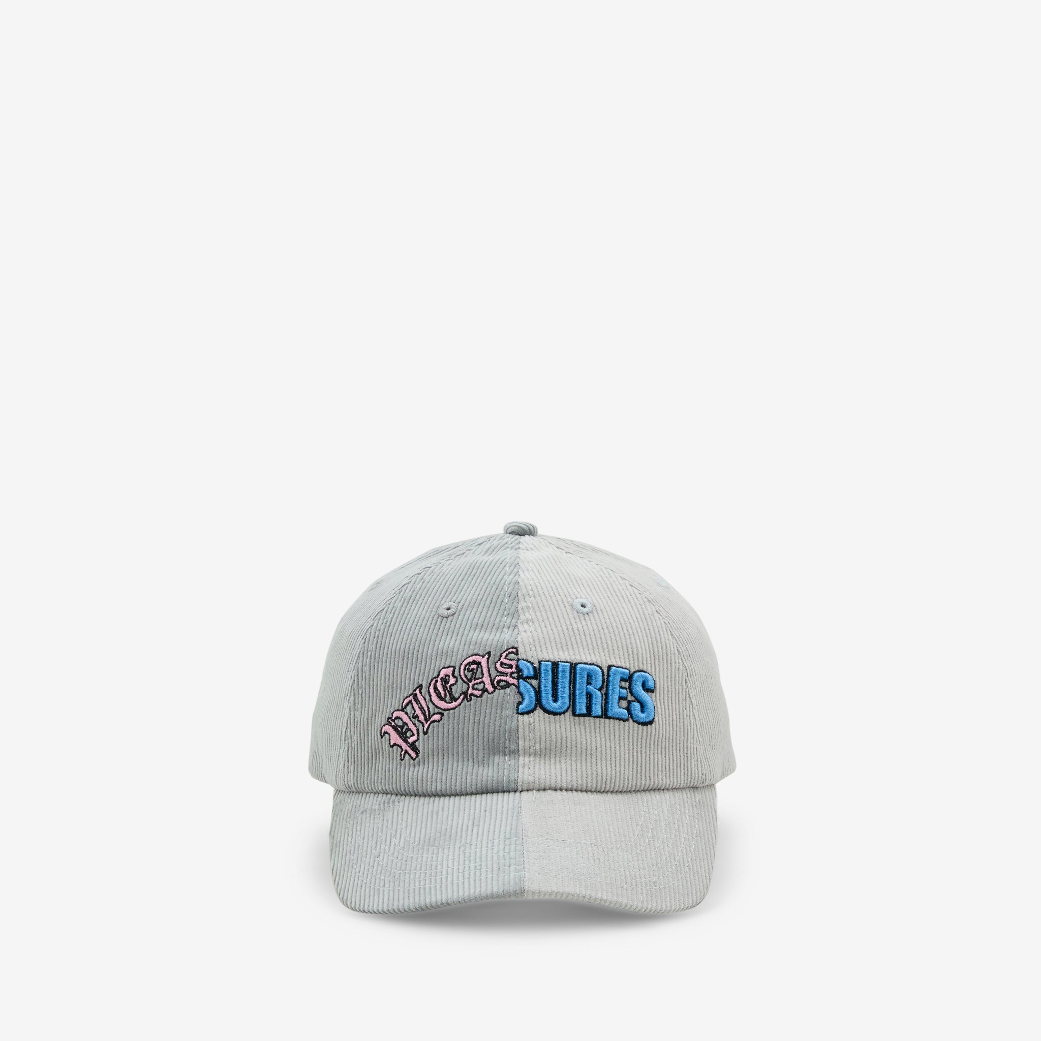 Split Corduroy Cap Grey - Vintage Style Men's & Women's Baseball Hat for Casual Wear, Outdoor Activities & Fashion Accessories