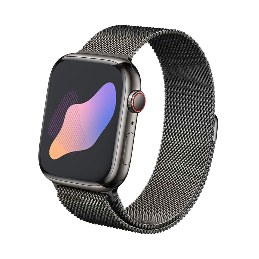 Apple Watch Series 6 GPS + Cellular 44mm Stainless Steel Case - Smartwatch with Fitness Tracking, Heart Rate Monitor & Water Resistance - Perfect for Workouts, Swimming & Everyday Use
