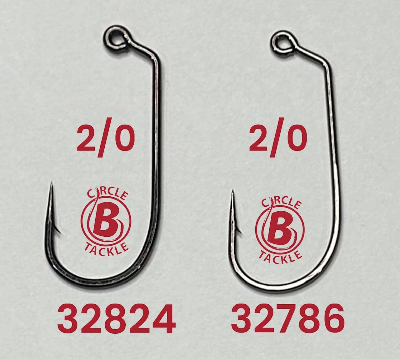 Mustad 32824 2X Strong Ultra Point 60 Degree Jig Fishing Hooks - 100 Pack (Sizes 1/0-6/0) | Heavy Duty DIY Jig Hooks | Perfect Fit for Do-It Molds | Ideal for Pouring Custom Fishing Jigs | Great for Bass, Walleye & Saltwater Fishing
