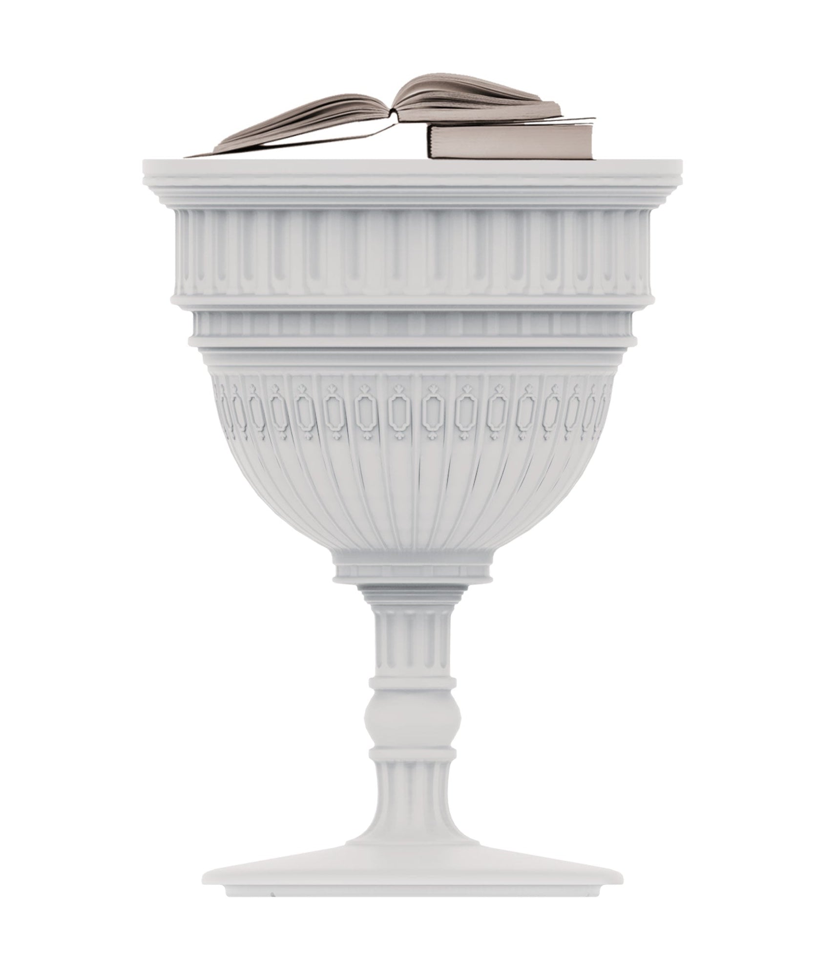 Qeeboo Capitol Side Table - Modern End Table with Unique Design for Living Room, Bedroom & Office - Perfect for Small Spaces, Decor & Storage