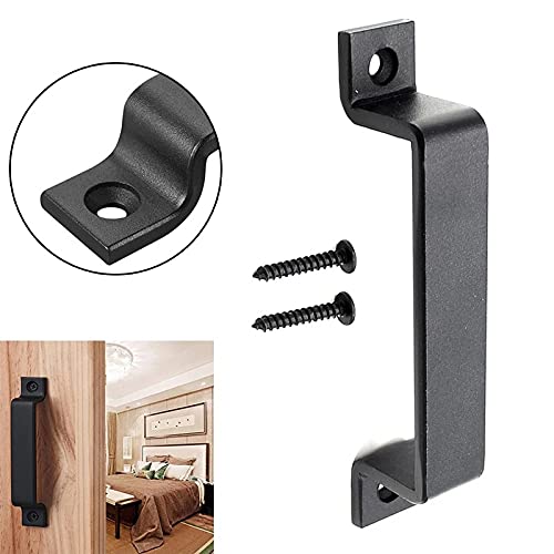 1PC Sliding Barn Door Handle - Cabinet & Closet Furniture Flush Pull Handle - Wood Door & Gate Hardware Accessory - Perfect for Farmhouse, Rustic & Modern Home Decor