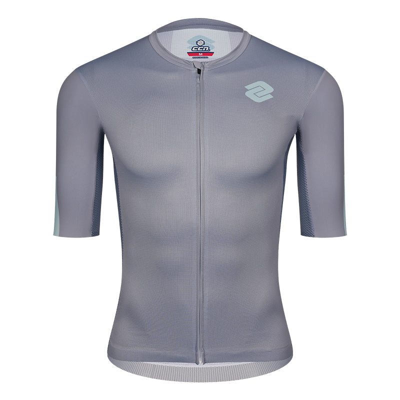 NOVA PRO Elegant Grey Men's Jersey - Premium Comfort Fit Athletic Shirt for Running, Gym & Casual Wear