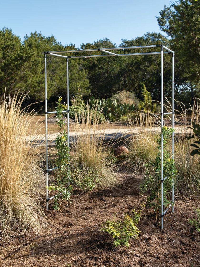 Premium DIY Garden Arbor Connector Kit - Heavy Duty Metal Brackets for Sturdy Outdoor Structures | Perfect for Pergolas, Trellises & Backyard Landscaping