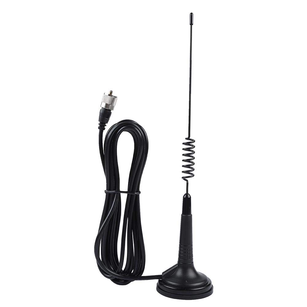 Wendry Heavy Duty CB Radio Antenna 26-28MHz - Magnet Mount Mobile Car Antenna with 4M RG-58U Coaxial Cable & PL-259 Connector - Compatible with Cobra CB Radios - Perfect for Truckers, Off-Roading & Emergency Communications