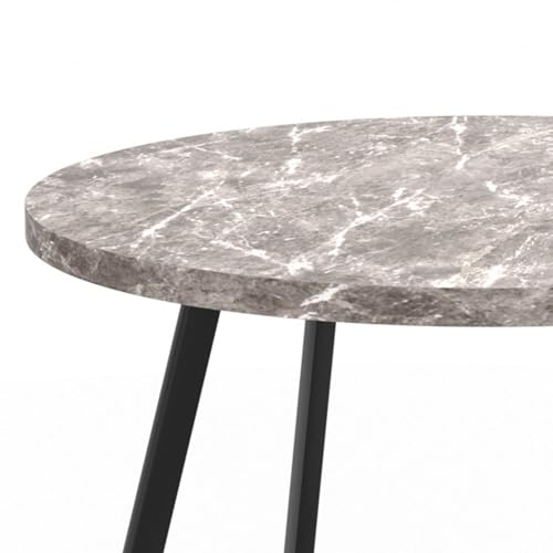 Faux Marbled & Grey