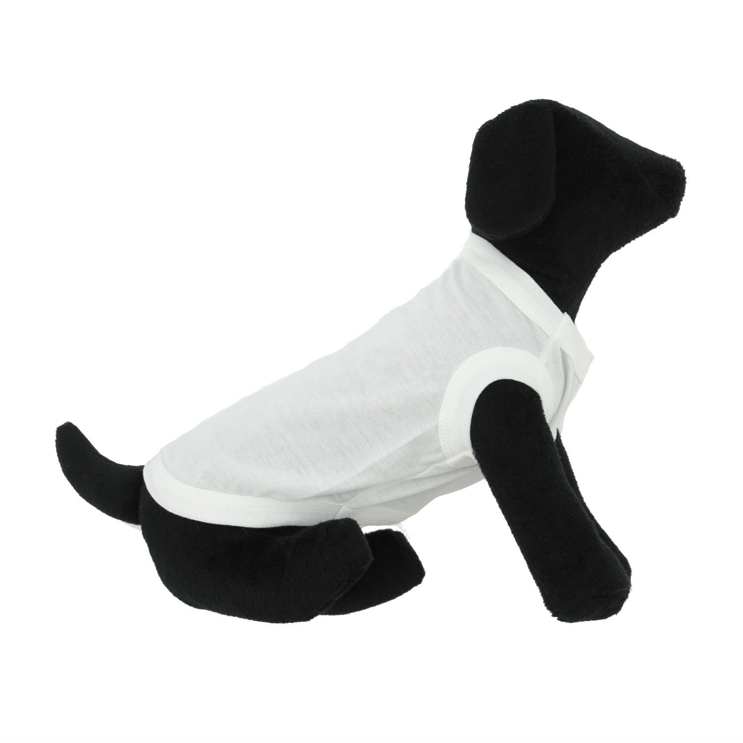 Dog Tank Shirt for Small Dogs - Breathable White Pet Tee for Summer | Perfect for Outdoor Walks, Beach Trips & Pet Photos