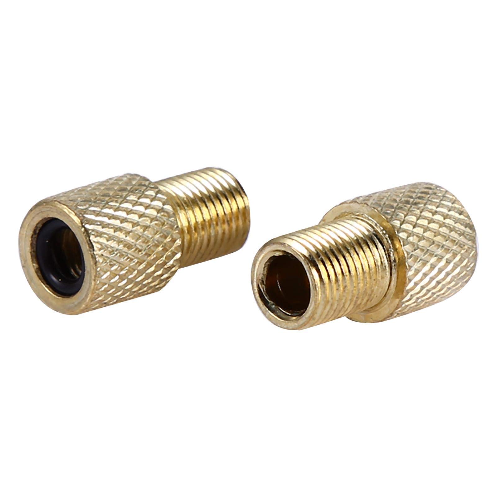 10pcs Bike Tire Valve Adapters - Compatible with Presta & Schrader Valves - Universal Bike Pump Adapter Kit for Road Bikes, Mountain Bikes & Hybrid Bikes - Perfect for On-the-Go Repairs & Home Maintenance