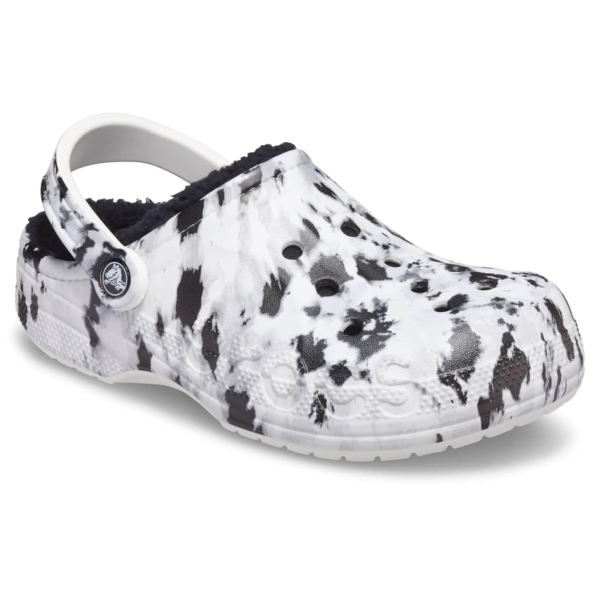 Crocs Unisex-Adult Baya Lined Tie-Dye Graphic Clog - Comfortable Slip-On Shoes for Men & Women - Perfect for Indoor, Outdoor, Casual Wear & Gardening