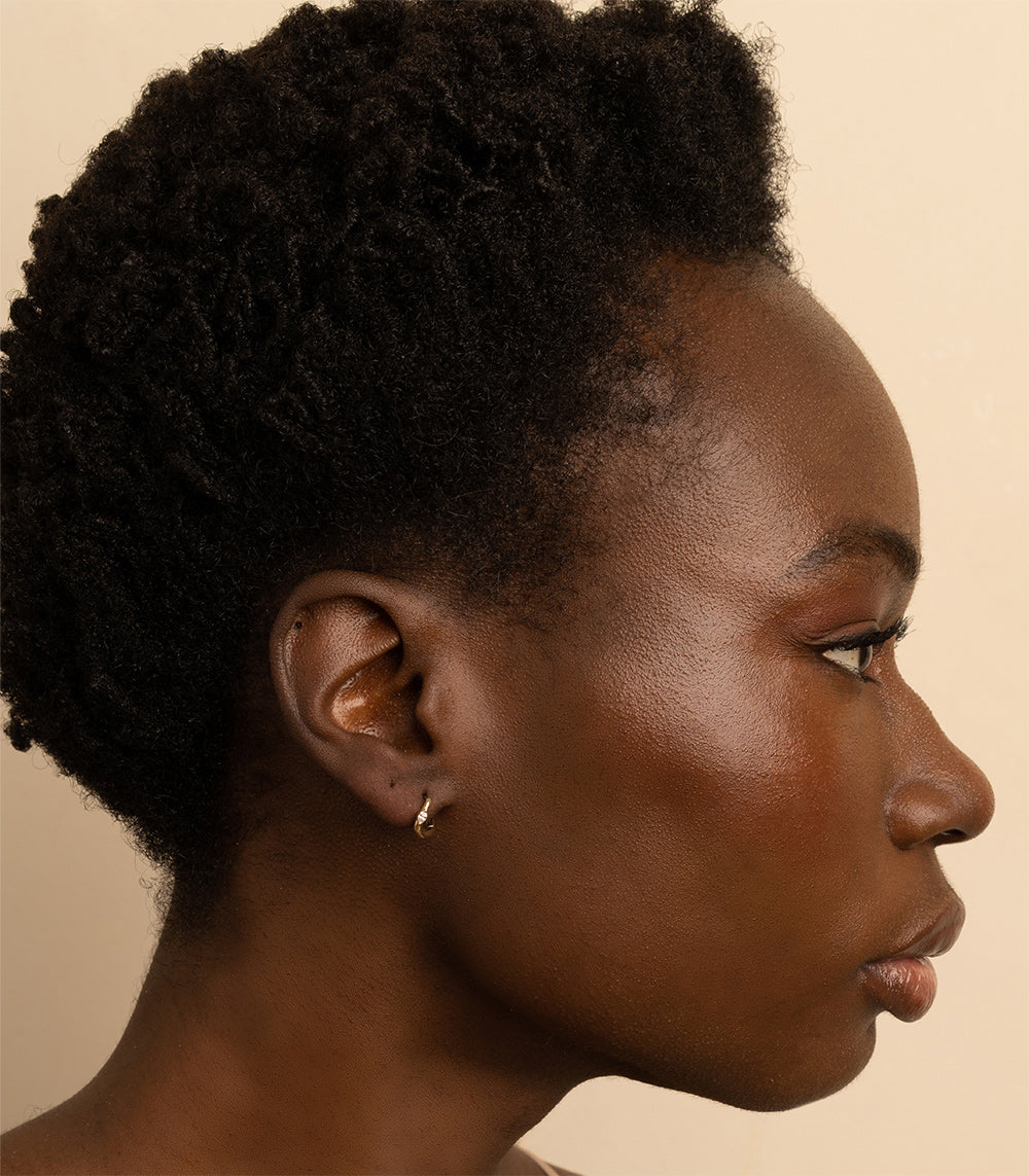Mini Melt Huggie Earrings - Dainty Gold Hoop Huggie Earrings for Women, Minimalist Small Hoop Earrings for Everyday Wear, Perfect for Work, Date Night & Casual Outfits
