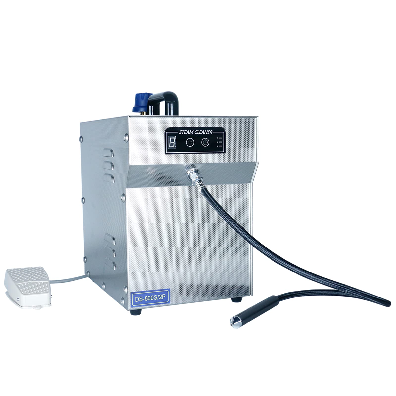 Professional Jewelry Steam Cleaner Machine - 2L Stainless Steel High Pressure Steamer for Silver, Gold & Jewelry Cleaning | Commercial Grade Adjustable Vapor Equipment | Perfect for Jewelry Stores, Studios & Home Use