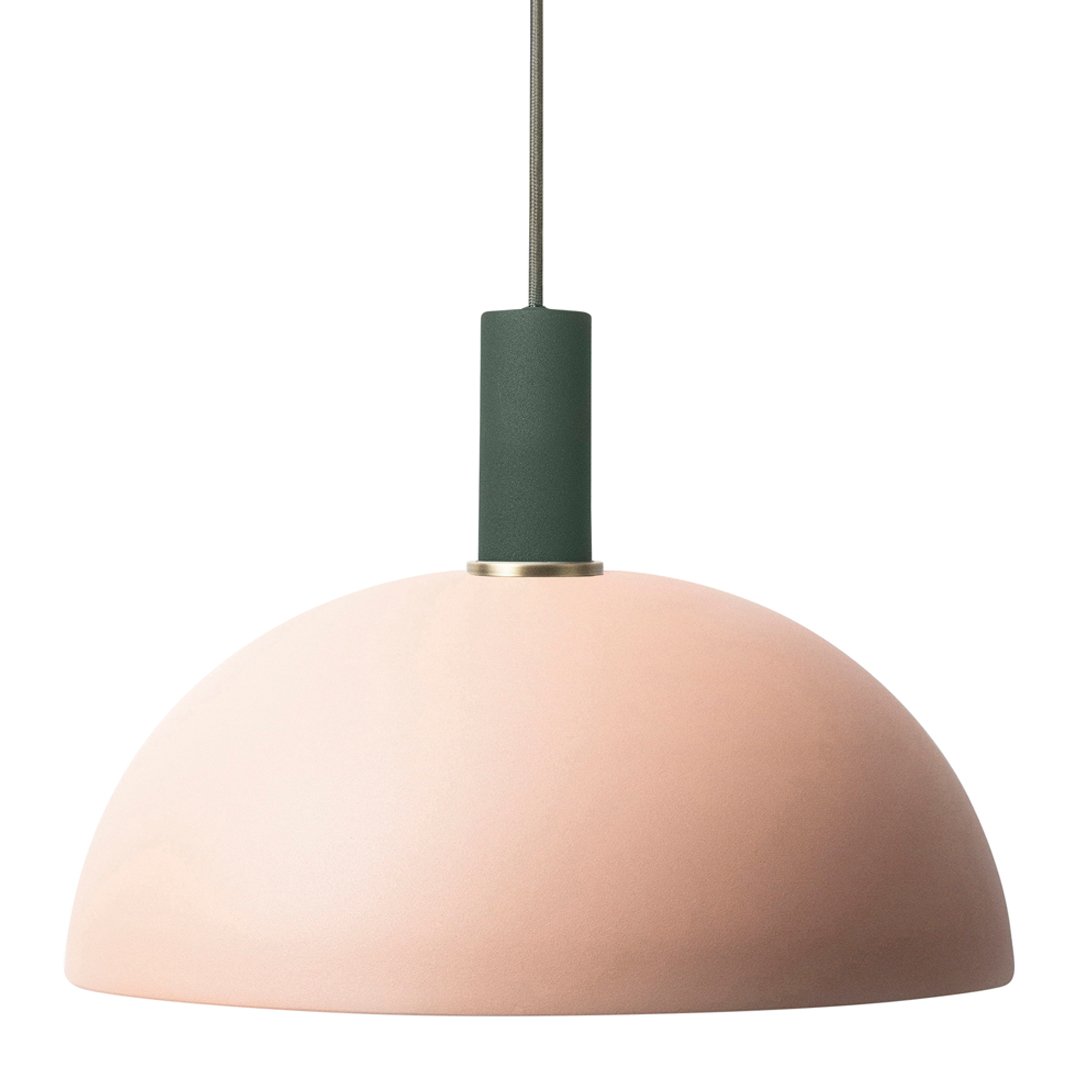 Ferm Living Dome Shade Collect Lighting - Modern Pendant Light for Living Room, Bedroom, and Dining Area | Scandinavian Style Home Decor
