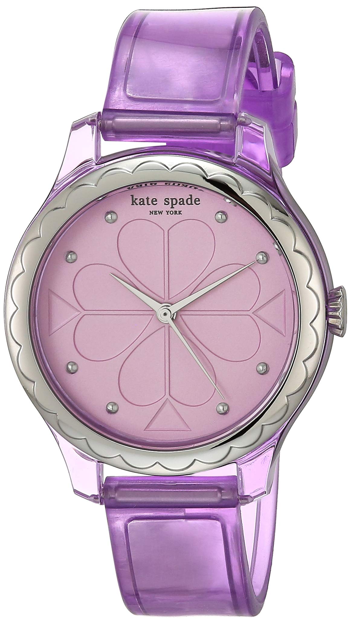 Kate Spade New York Women's Rosebank Stainless Steel Casual Quartz Watch - Elegant Fashion Watch for Everyday Wear, Office & Date Nights