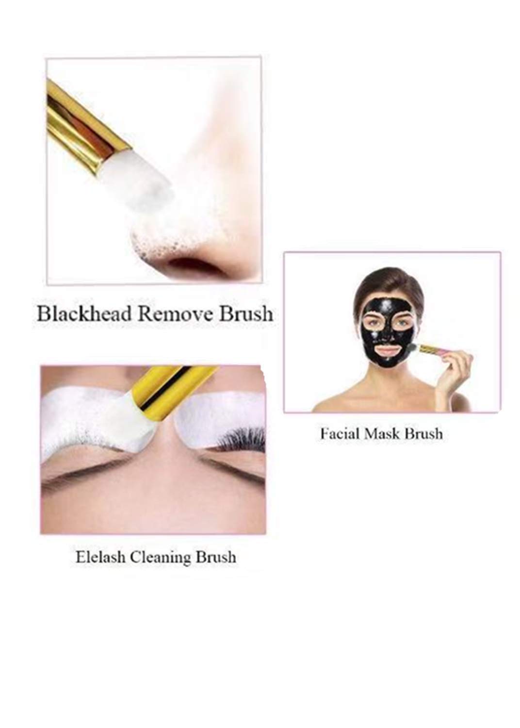 20 Pcs Hot Pink Eyelash Extension Shampoo Brushes - Soft Lash Cleanser & Blackhead Remover Tool for Eyelash Extensions Care - Perfect for Salon, Spa & Home Use (20PC)