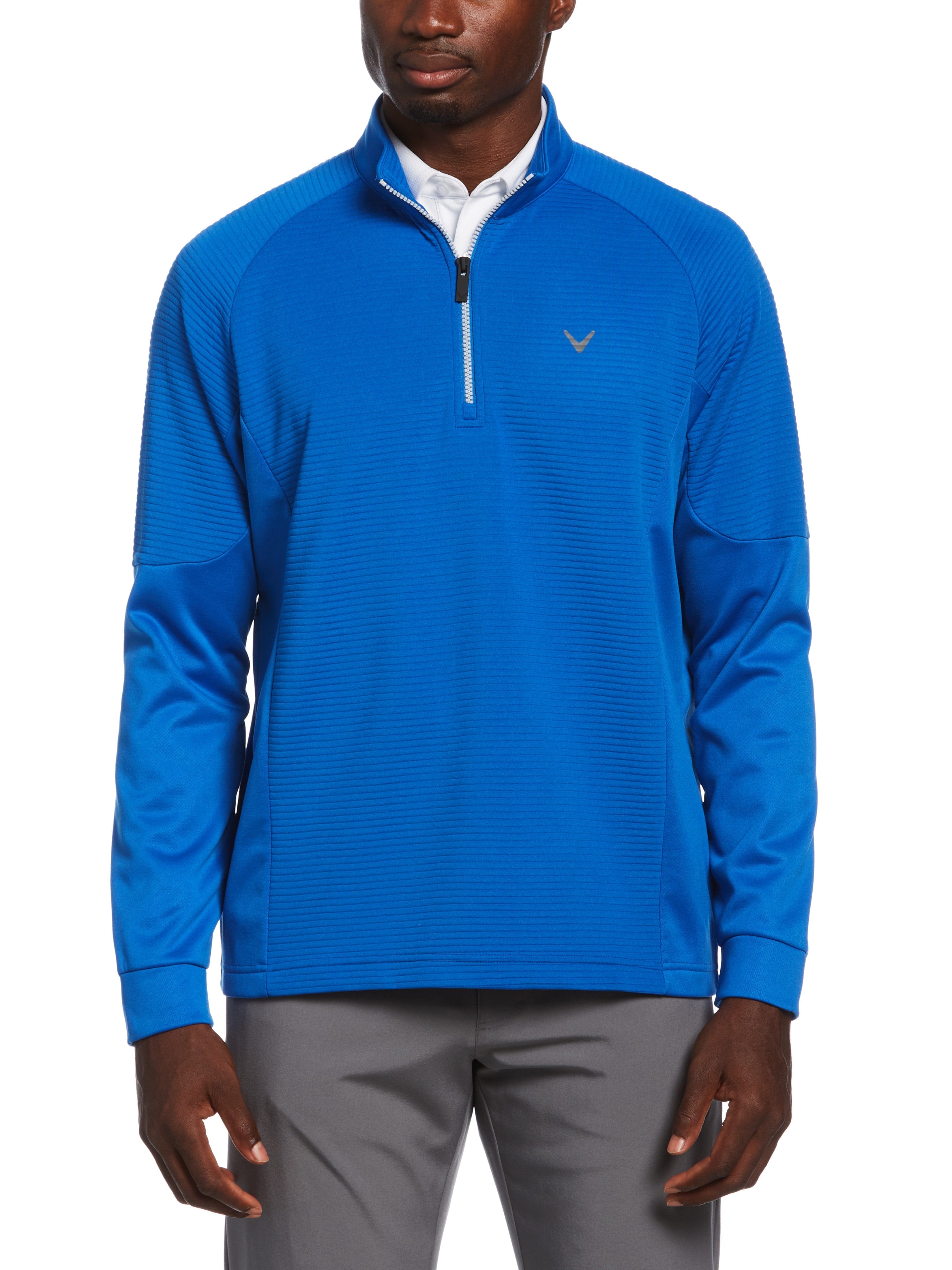 Men's Tech Fleece 1/4 Zip Pullover Hoodie - Lightweight & Breathable for Running, Hiking & Casual Wear