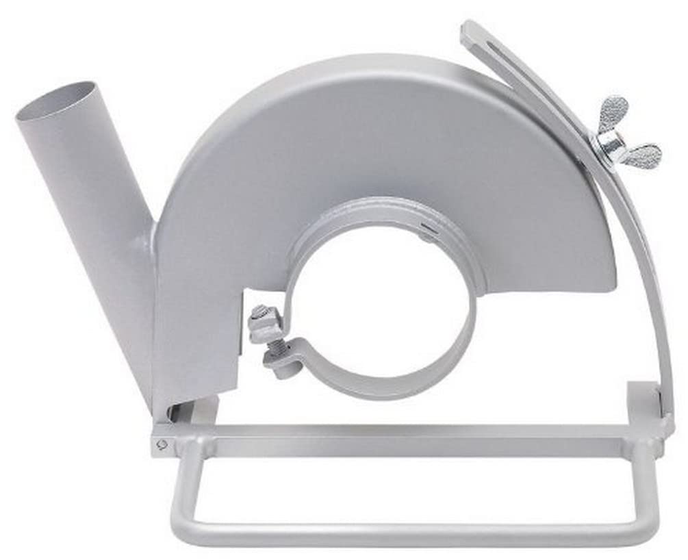 Bosch 1605510215 35mm Dust Extraction Guard with Clamp Fitting - 300mm Ø Silver Dust Collector for Woodworking & Construction Sites | Perfect for Sanders, Grinders & Power Tools