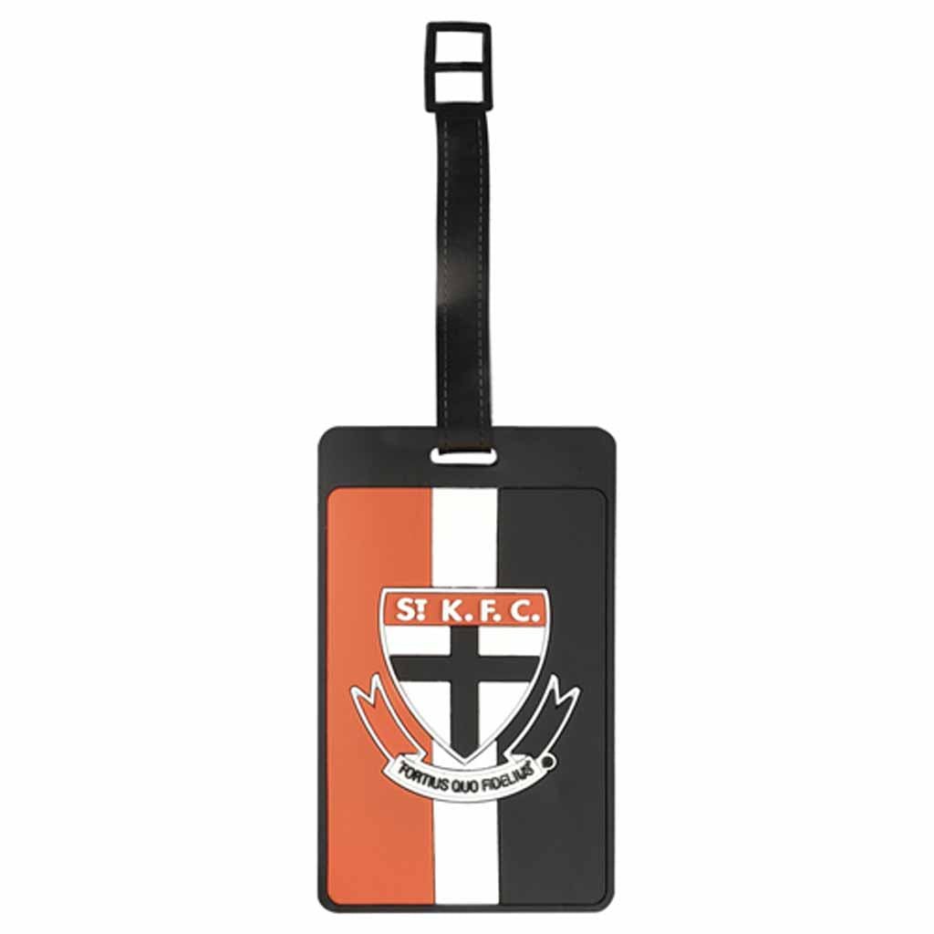 St Kilda Saints Official Luggage Tag - Durable Travel Accessory for Suitcases, Bags & Backpacks - Perfect for NFL Fans & Frequent Travelers