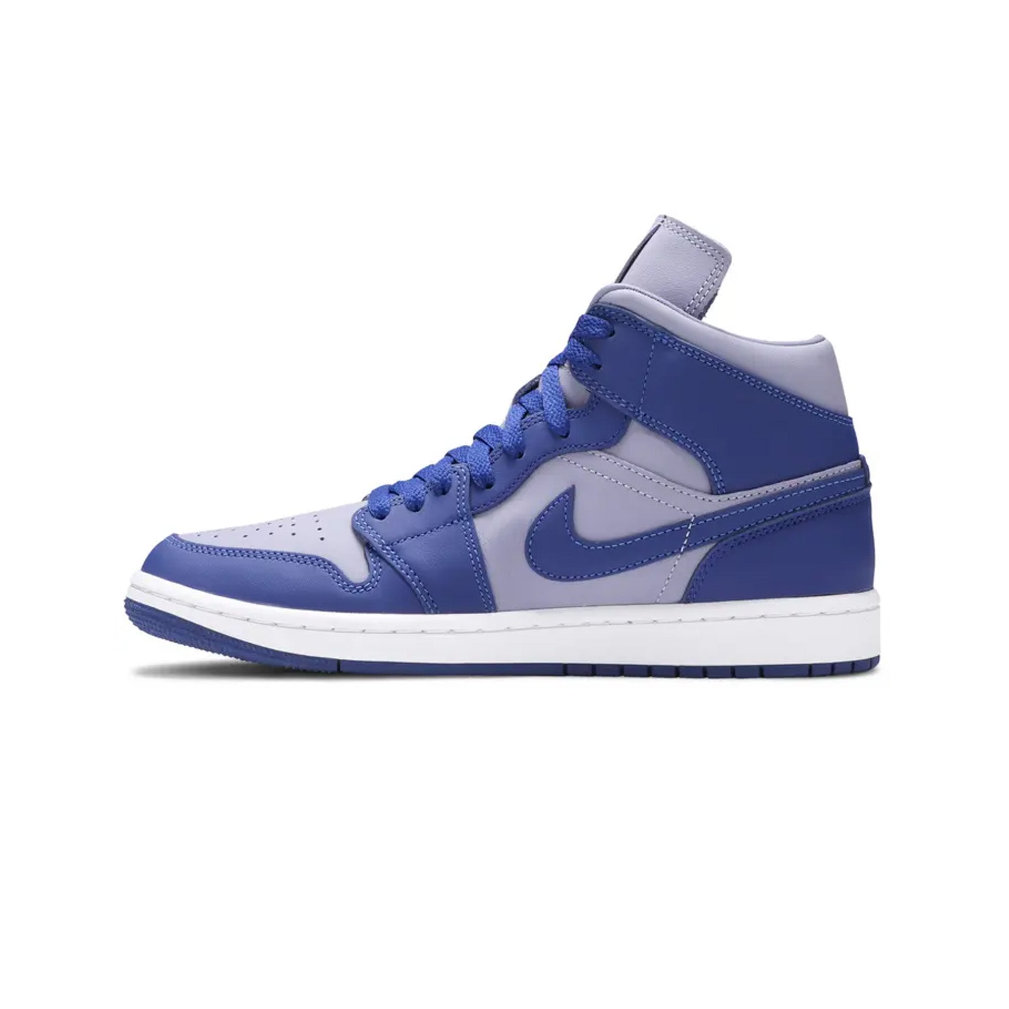 Air Jordan 1 Mid SE 'Iron Purple Deep Royal' Women's Basketball Shoes - Stylish Sneakers for Casual Wear, Street Fashion & Gym Workouts