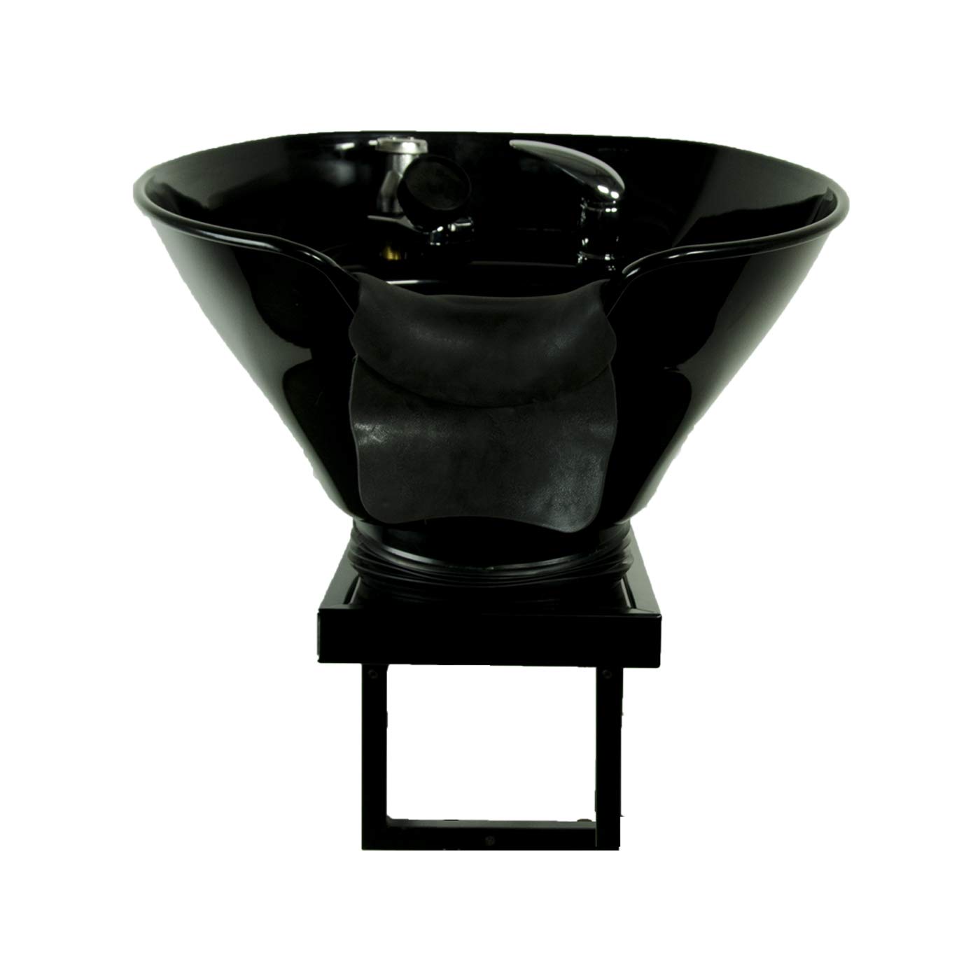 Wall Mount Salon & Spa Shampoo Bowl - ABS Plastic Hair Washing Sink for Professional Salons & Home Use - Perfect for Hair Washing, Coloring & Styling Services