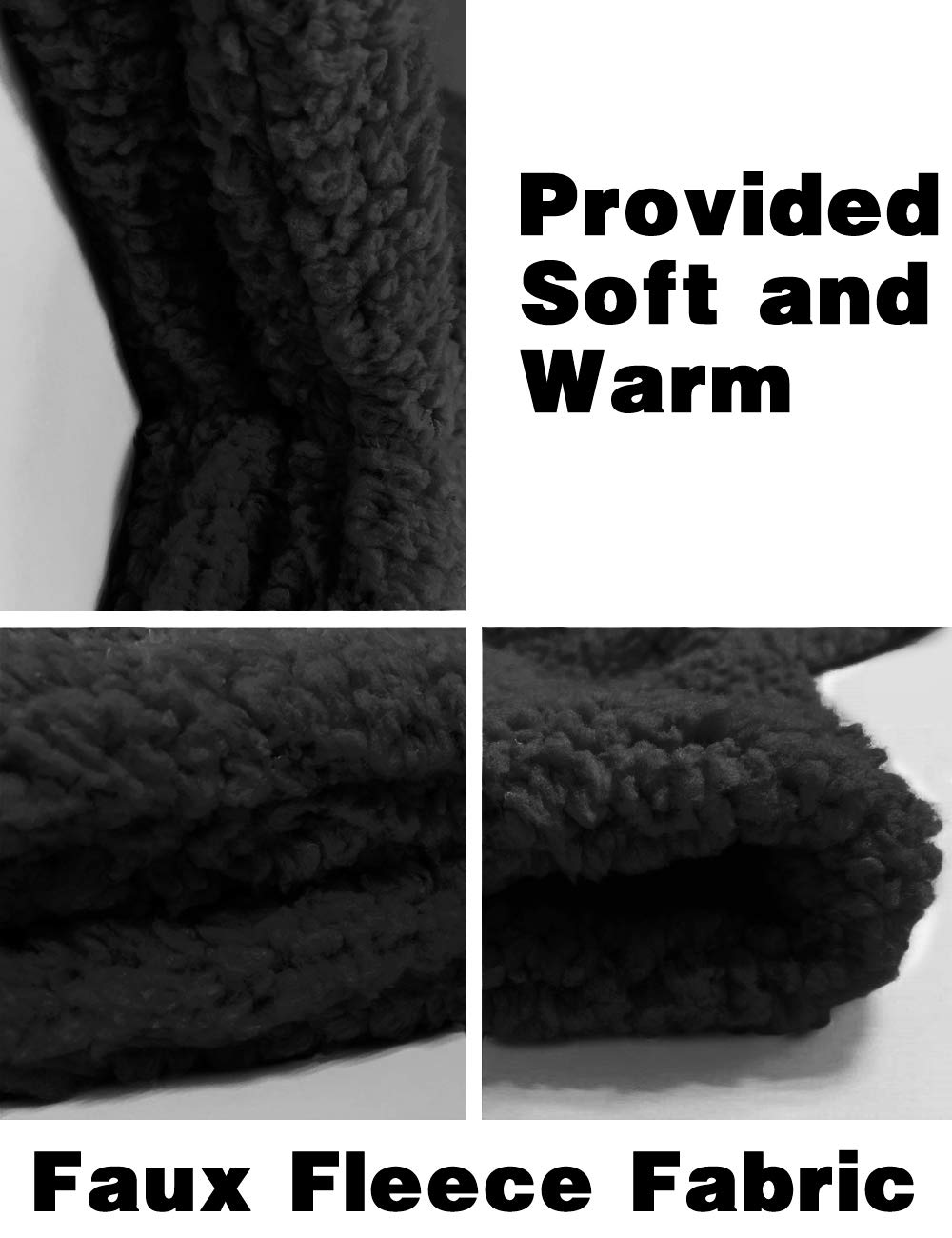 Plus Size Fleece Open Front Cardigan Jacket for Women - Cozy Fuzzy Winter Coat with Pockets | Perfect for Lounge Wear, Office & Outdoor Activities