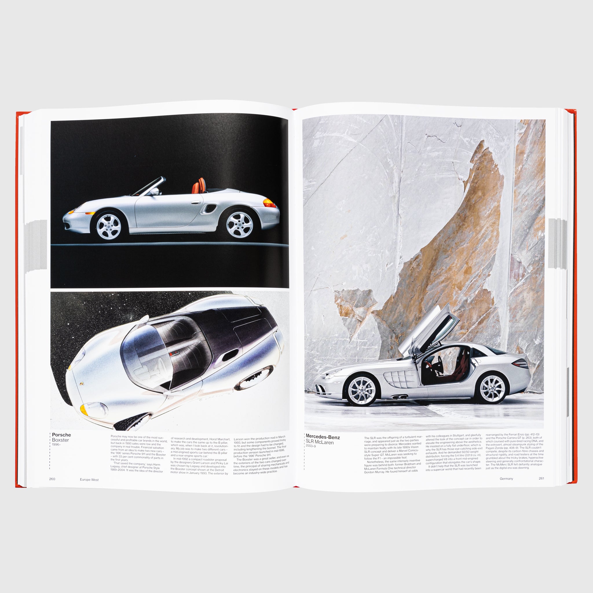 The Atlas of Car Design: The World's Most Iconic Cars (Rally Red Edition) - Perfect for Car Enthusiasts, Collectors, and Coffee Table Decor